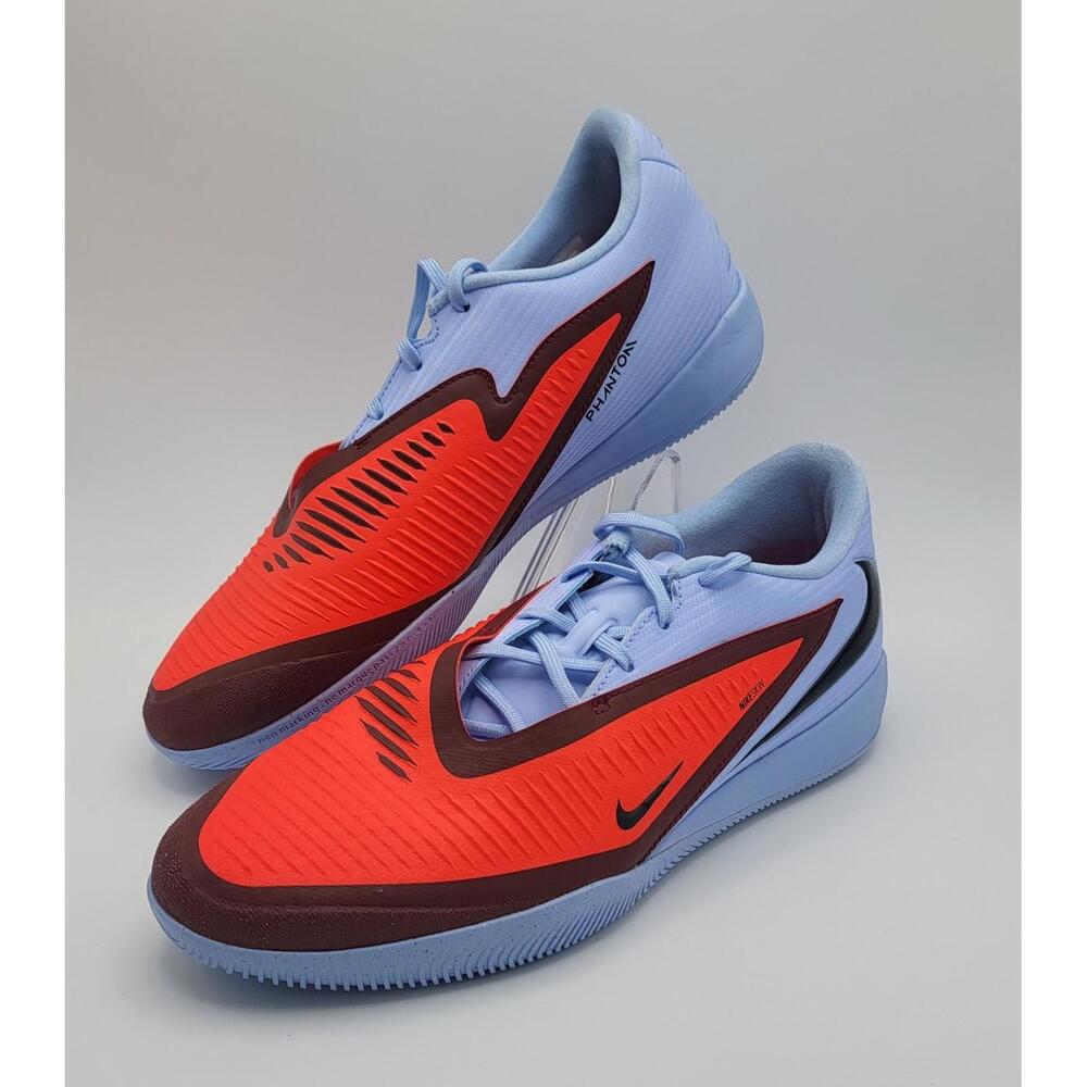 Nike Phantom 6 Low Academy Men's Indoor Soccer Shoes Royal Tint HQ2319-400 Sz 9
